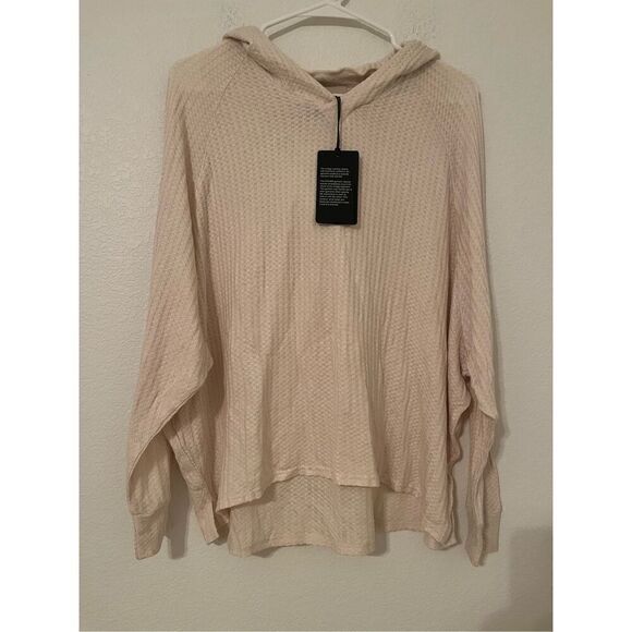 Chaser Oatmeal Textured All Day Wear Lightweight Hoodie Sweater NEW - Picture 1 of 6
